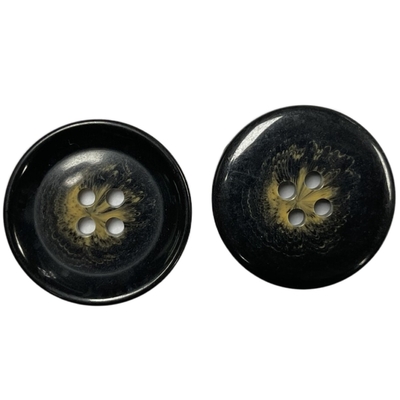 40L 4 trouent le bouton de klaxon d'imitation semi brillant avec Rim Black Color