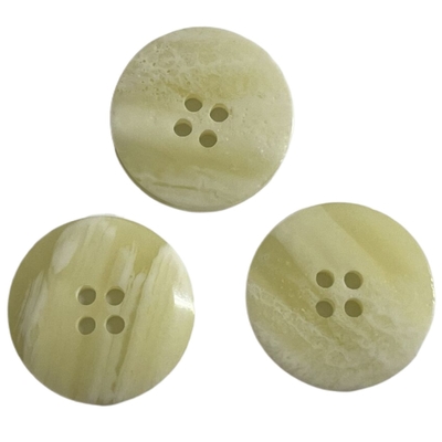 Le polyester de Griotte d'imitation de 4 trous boutonne 3/4&quot; utilisation pour le survêtement de veste
