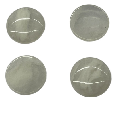 Les boutons en plastique de fantaisie de boucle avec le klaxon de Faux n'effectuent aucun trou 16L emploient sur des accessoires de vêtement de chemise