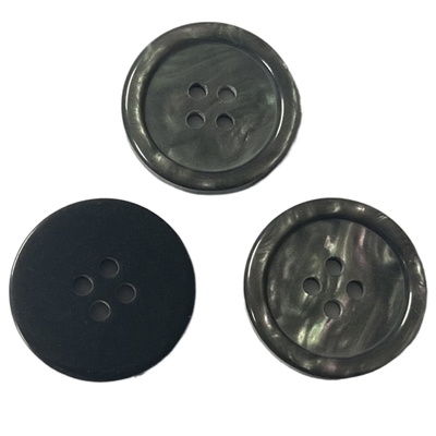 Boutons de chemise de BALAI de Faux avec le trou 4 dans l'utilisation 42L pour les accessoires de couture de DIY