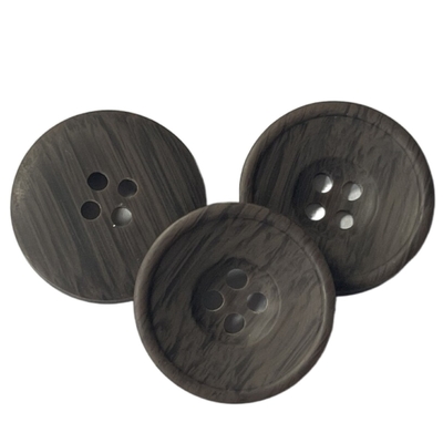 Le polyester en bois d'imitation boutonne les trous 32L 4 avec peu de Rim For Sewing