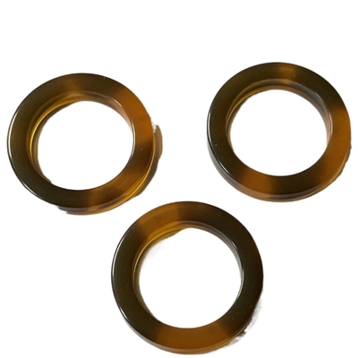 1 cercle en plastique de fantaisie de résine de boutons de trou boutonne l'utilisation de 18mm pour l'outil de poissons cousant le matériel de Diy