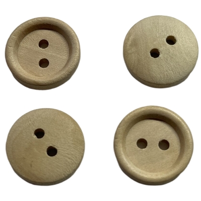 Le matériel naturel de deux trous boutonne l'utilisation 24L écologique sur la couture de luxe