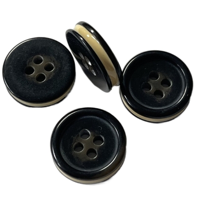 Bord spécial sur l'utilisation en plastique des boutons de manteau de couleur jaune 28L pour le chandail de manteau