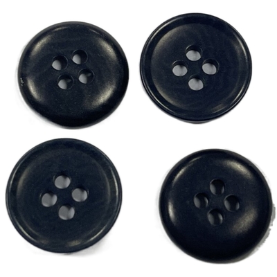 le manteau 32L cousant le matériel naturel se boutonne/bouton noir de corozo