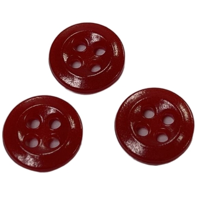 La mélamine d'uniformes de pompier boutonne 18L, bouton en plastique de 4 trous