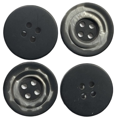 boutons de klaxon d'imitation de 34.3mm avec l'utilisation de 4 trous pour le survêtement de manteau