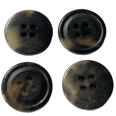 5/8&quot; faux trous du bouton de klaxon 4 chandail de manteau de S de peu de Rim Using For Women '