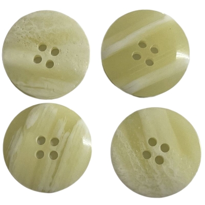 Le polyester de Griotte d'imitation de 4 trous boutonne 3/4&quot; utilisation pour le survêtement de veste