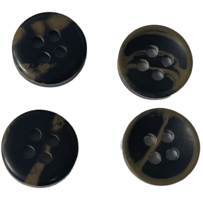 Utilisation d'imitation des boutons de klaxon de polyester 16L pour la chemise de veste