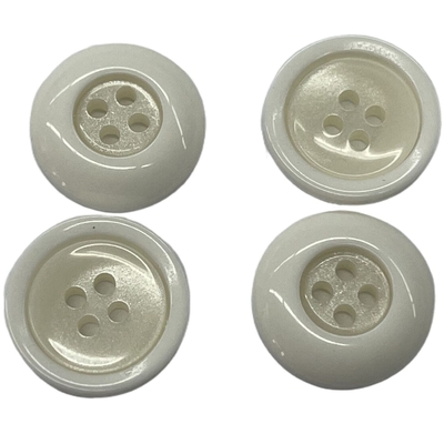 ODM combiné des trous 28L des boutons 4 de perle de faux de Blounes d'habillement de chemise