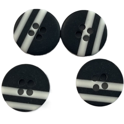 Cinq trou combiné en plastique des boutons 4 avec 18L pour les chemisiers de couture de chemise