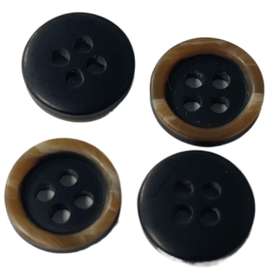 Deux couches marquent la couleur à la craie noire 16L de boutons pour l'accessoire de vêtement de chemise